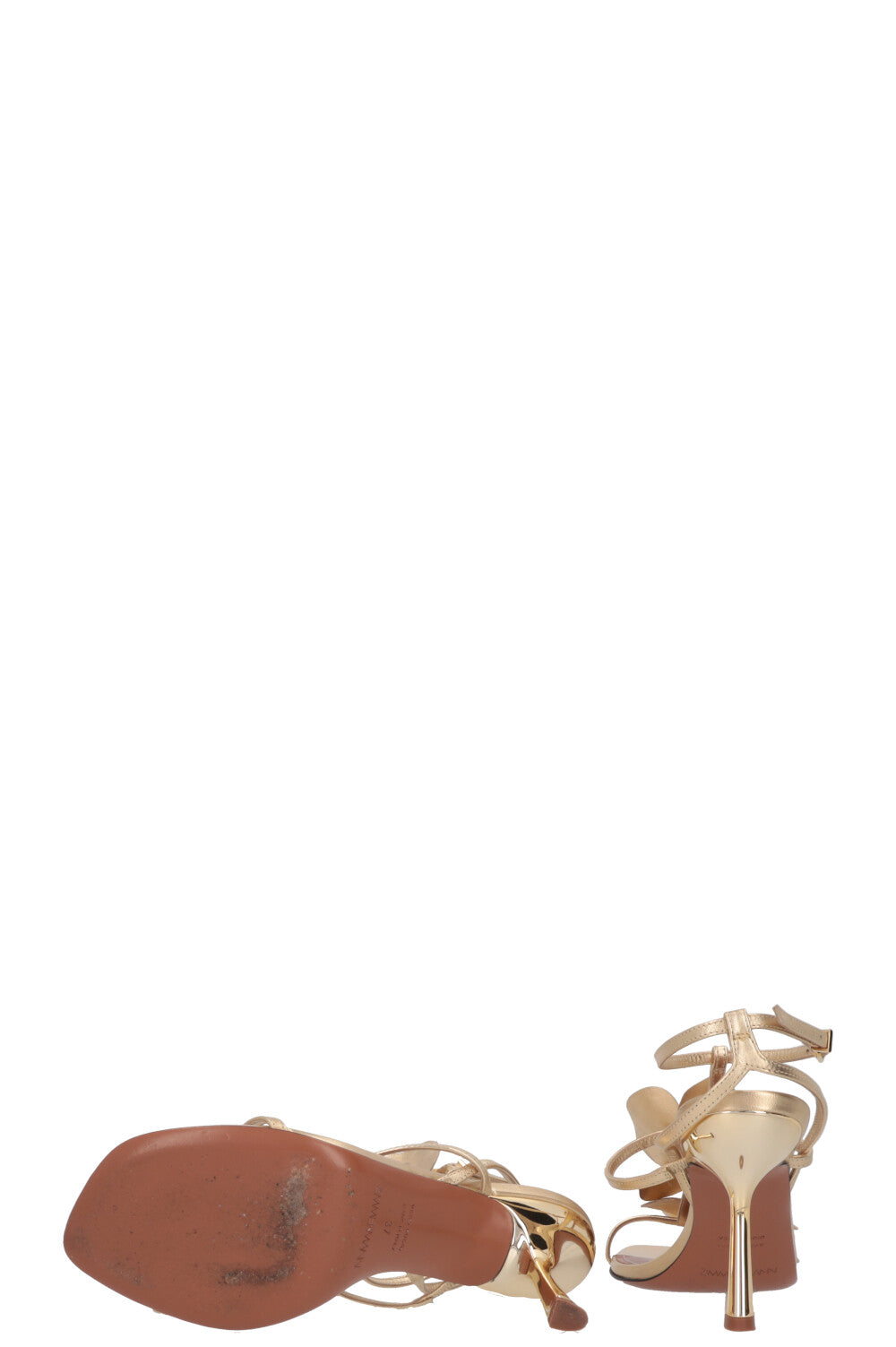 ZIMMERMANN Orchid 85 Heels Gold
