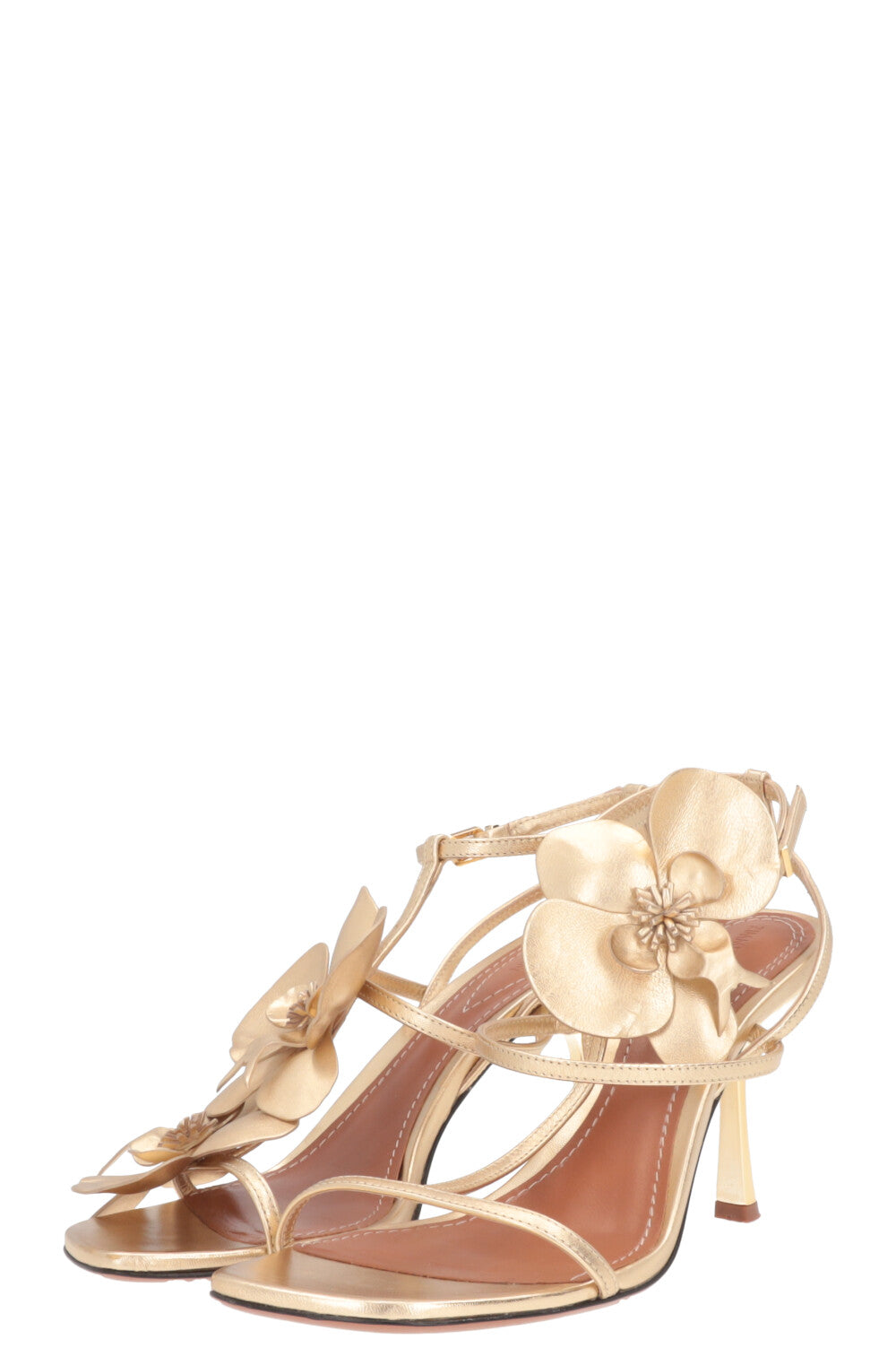 ZIMMERMANN Orchid 85 Heels Gold