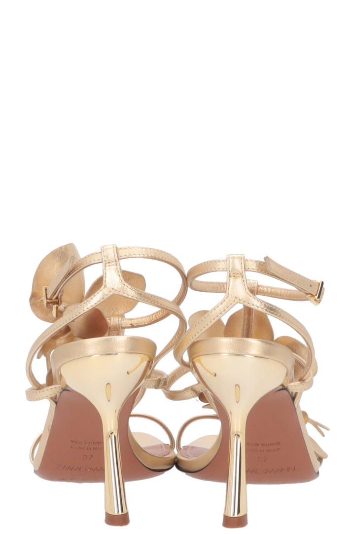ZIMMERMANN Orchid 85 Heels Gold