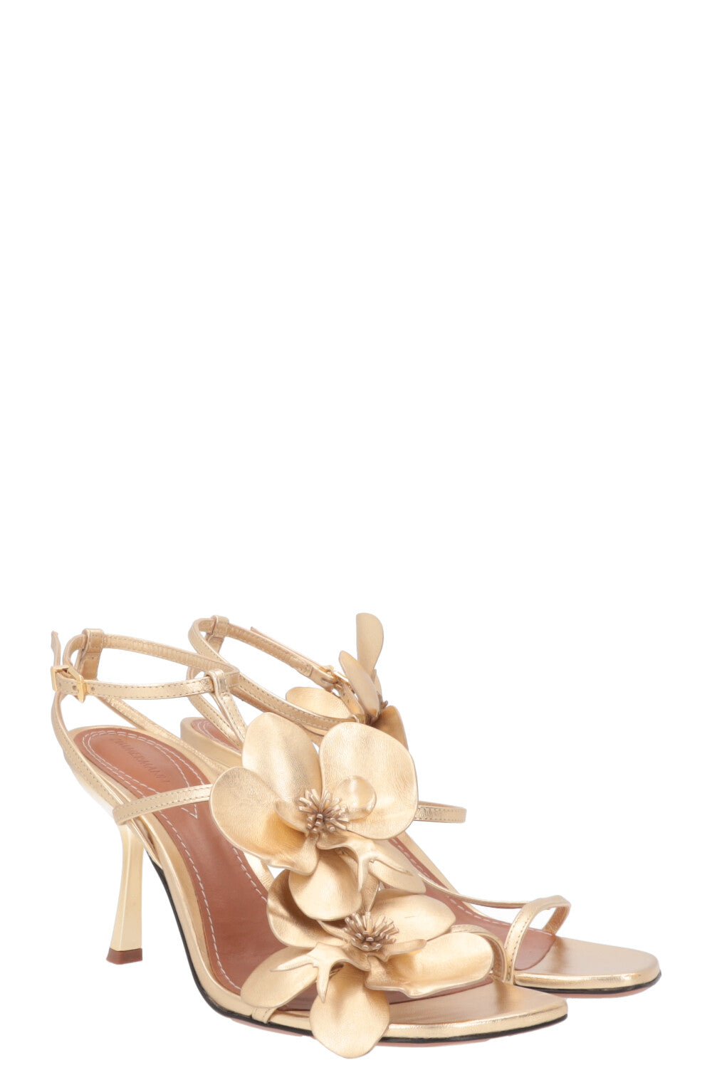 ZIMMERMANN Orchid 85 Heels Gold