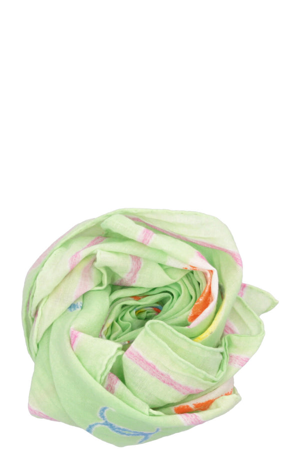 CHANEL Écharpe Macarons Vert