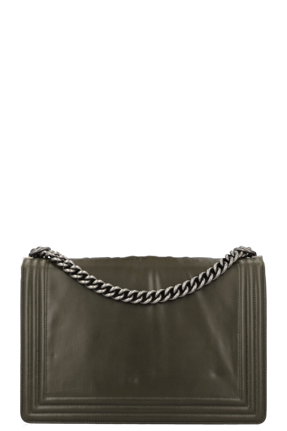 CHANEL 1st Edition Boy Bag Large Olivegreen
