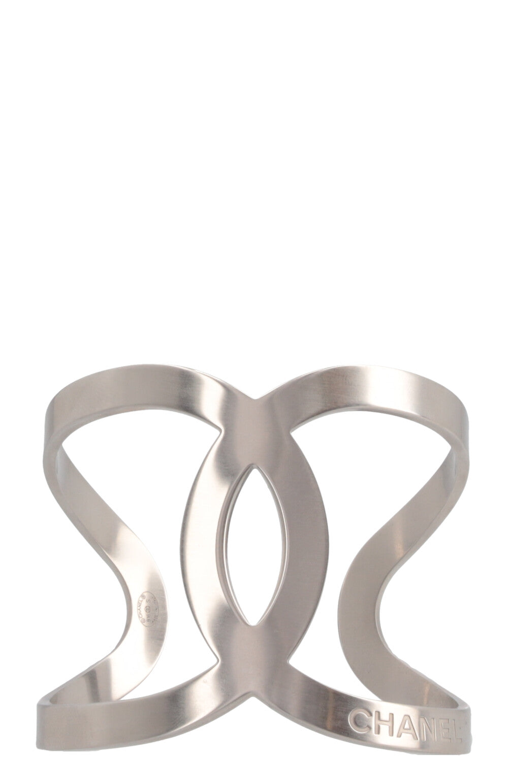 CHANEL 2016 CC Cuff Silver