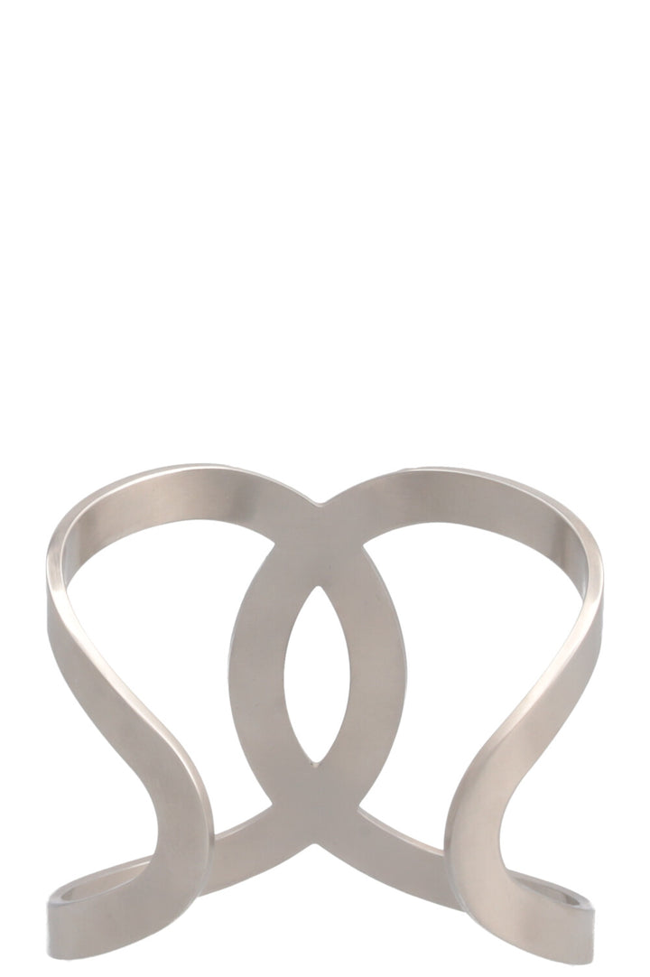 CHANEL 2016 CC Cuff Silver