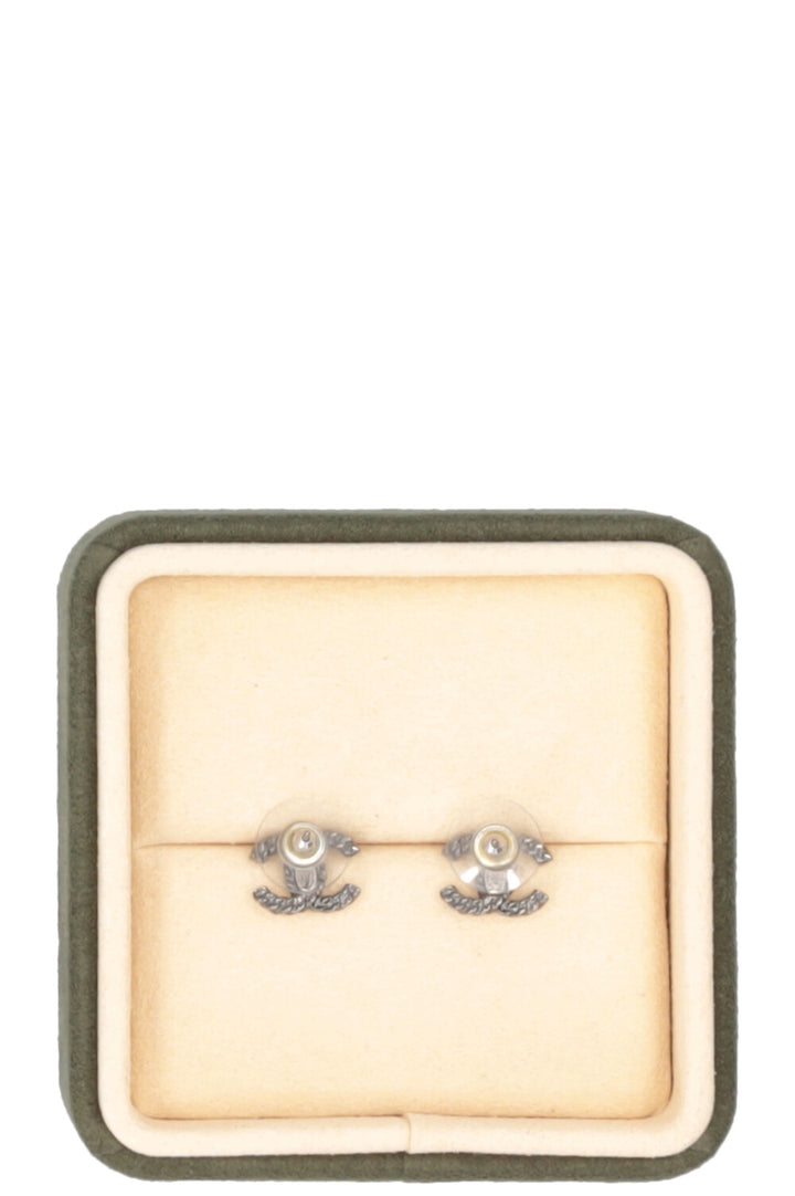 CHANEL 2017 Boucles d'oreilles CC Noires