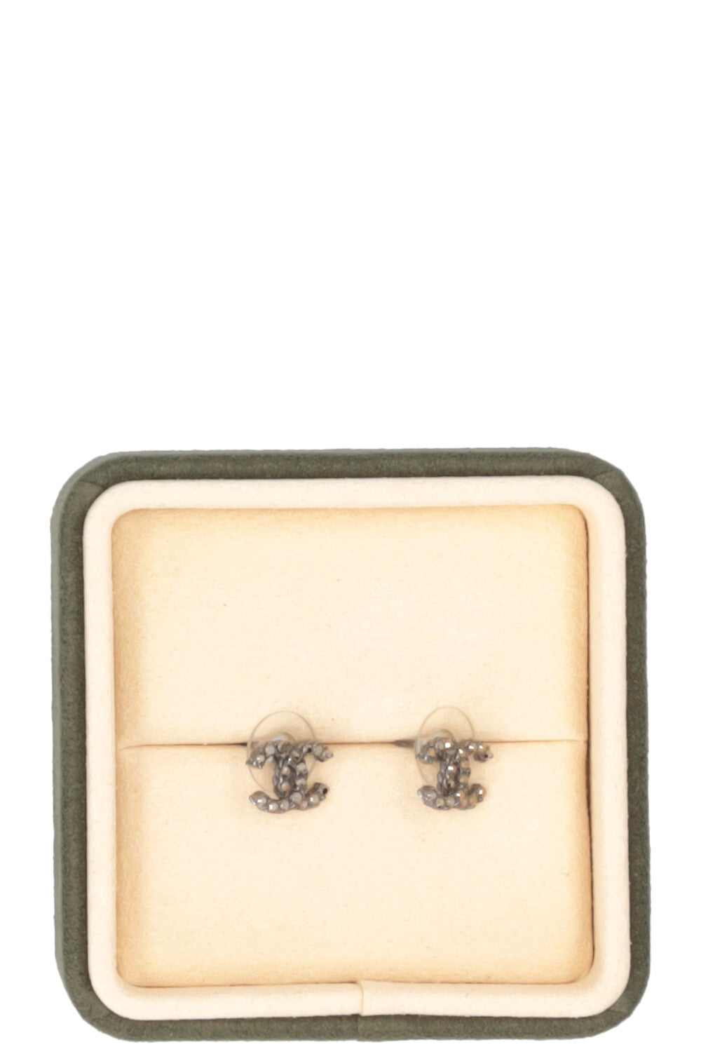 CHANEL 2017 Boucles d'oreilles CC Noires