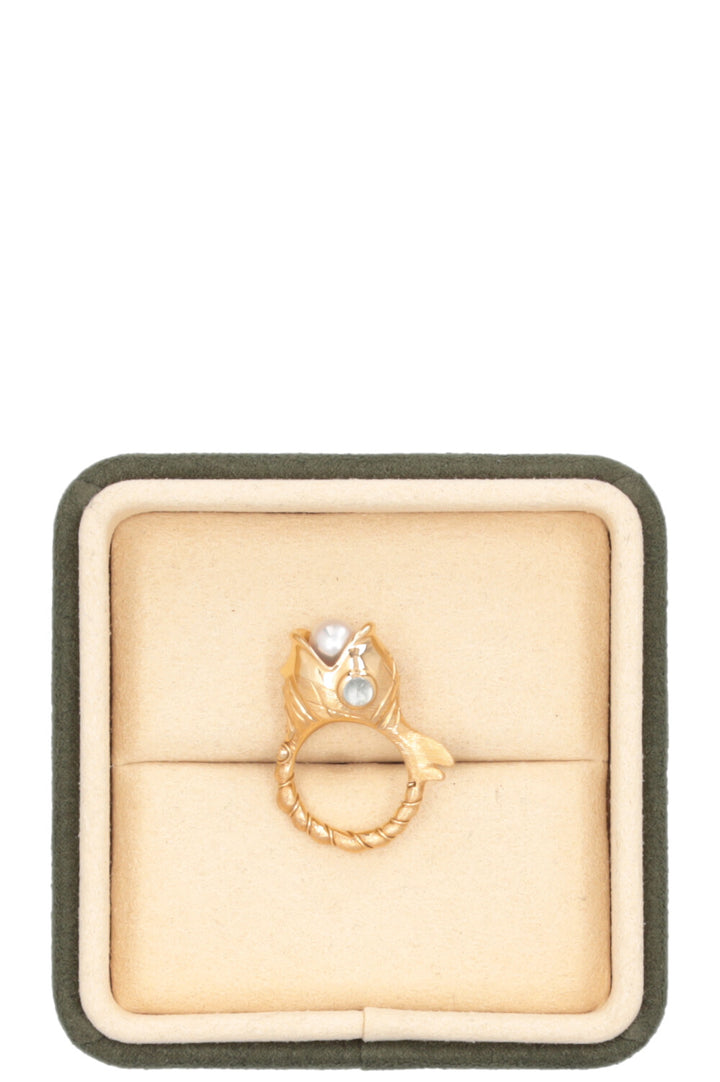 OLE LYNGGAARD Young Fish-Ring Or