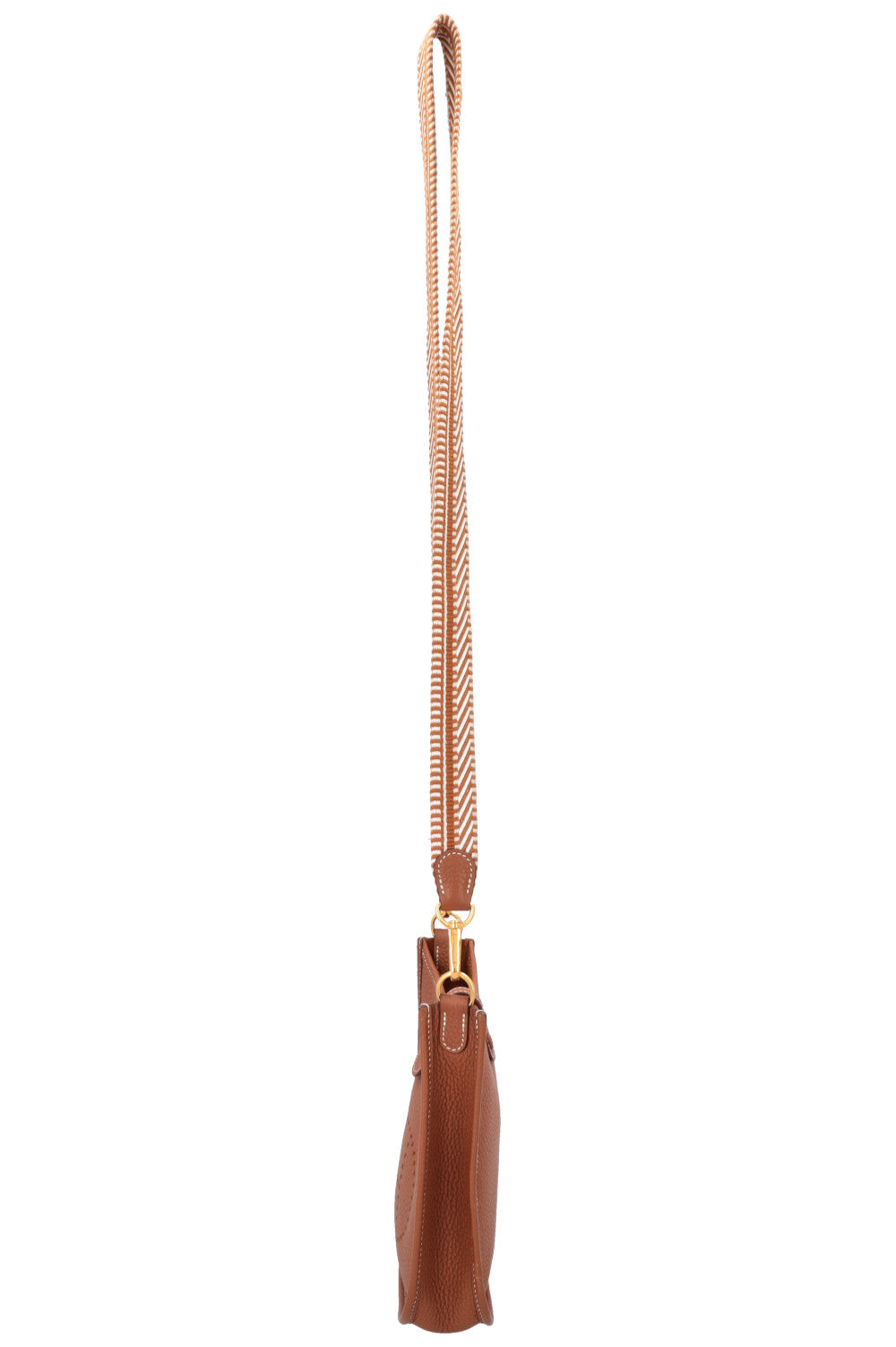 HERMÈS Evelyne 16 Amazone Clemence Sangle Cavale Gold