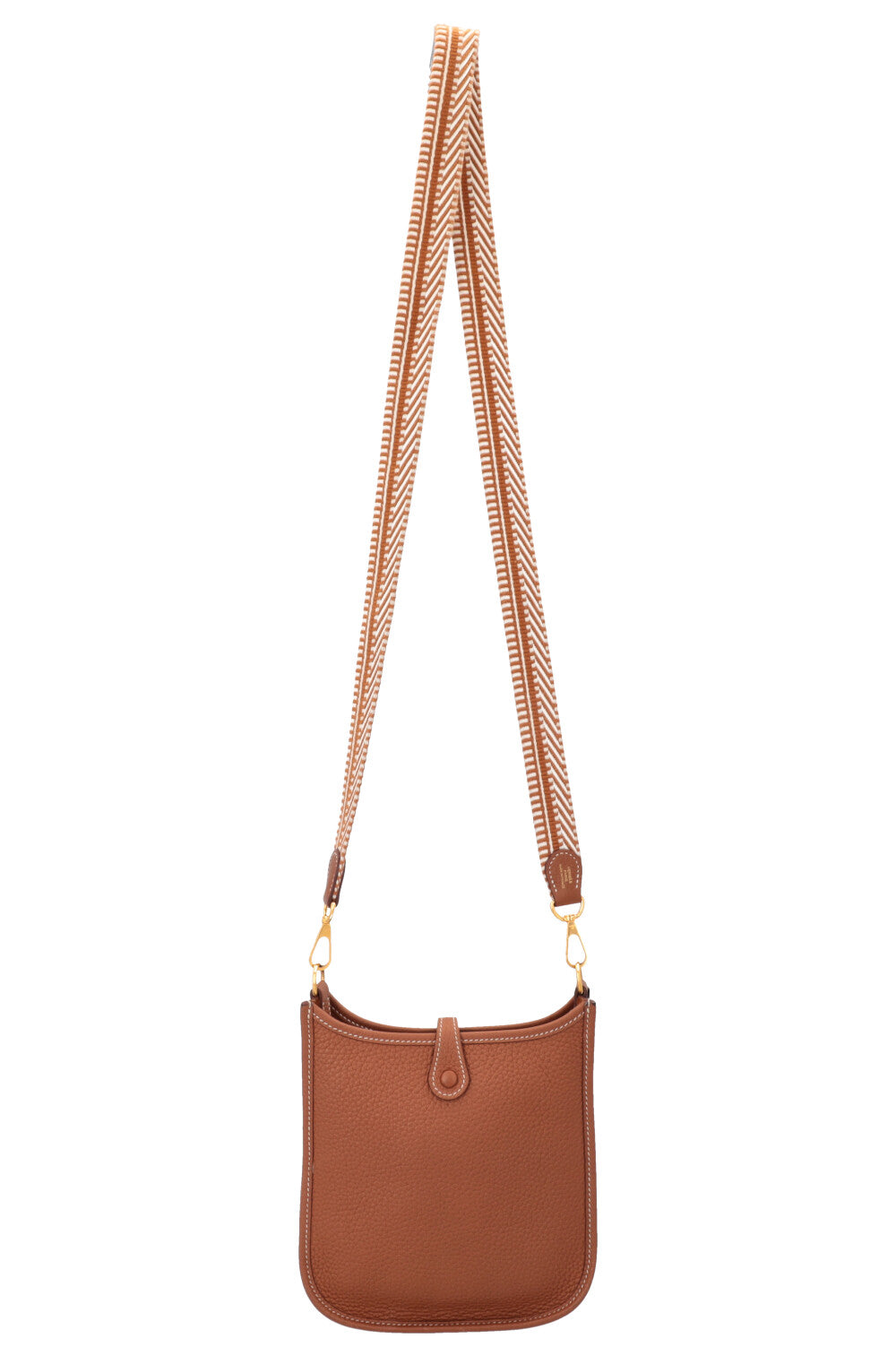 HERMÈS Evelyne 16 Amazone Clemence Sangle Cavale Gold
