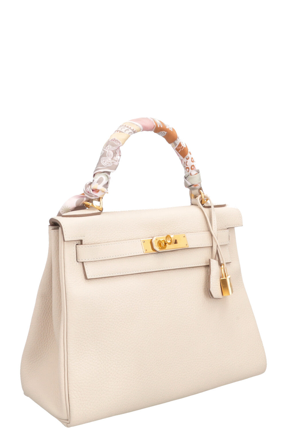 HERMÈS Kelly Retourne 28 Clemence Craie