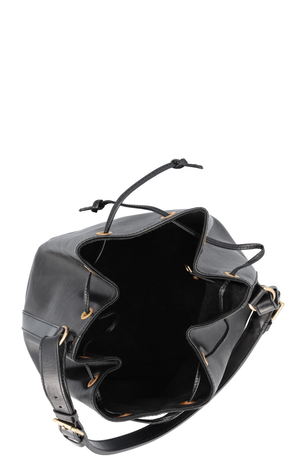 LOUIS VUITTON Petit Sac Noe Bag Epi Black
