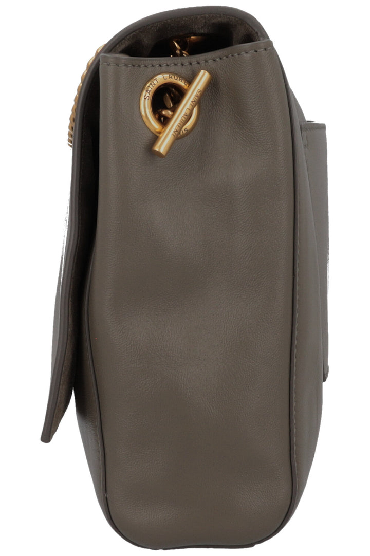 SAINT LAURENT Reversible Kate Bag Medium Suede Taupe
