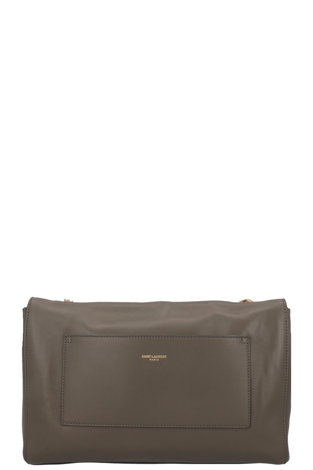 SAINT LAURENT Reversible Kate Bag Medium Suede Taupe