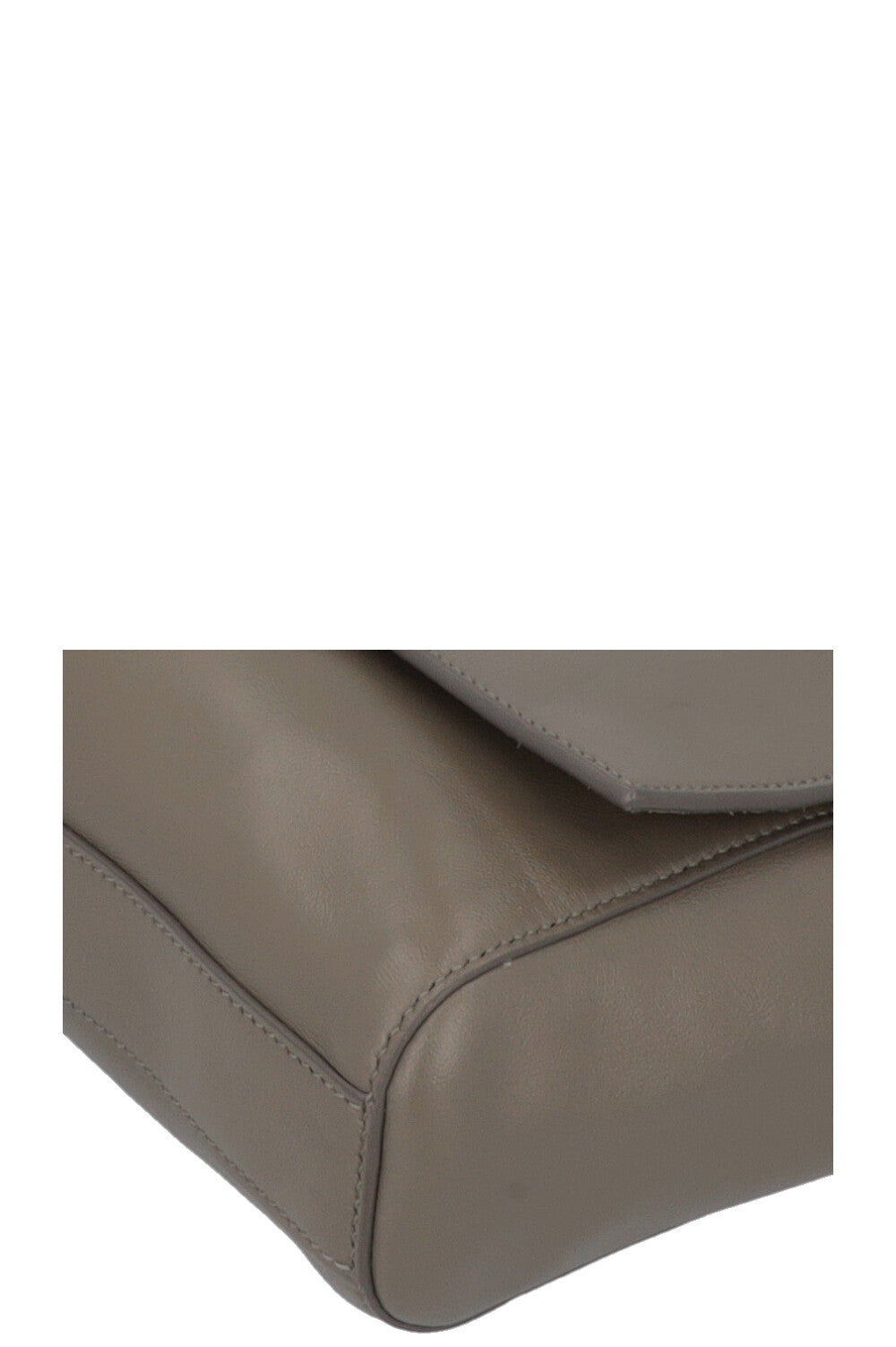 SAINT LAURENT Reversible Kate Bag Medium Suede Taupe