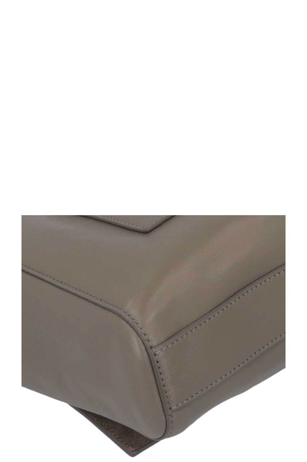 SAINT LAURENT Reversible Kate Bag Medium Suede Taupe