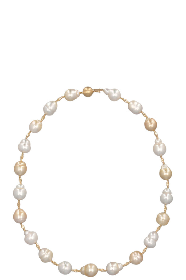 KURZ Pearl Collier 18K Yellow Gold