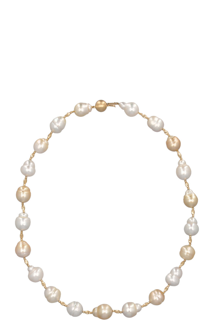 KURZ Pearl Collier 18K Yellow Gold