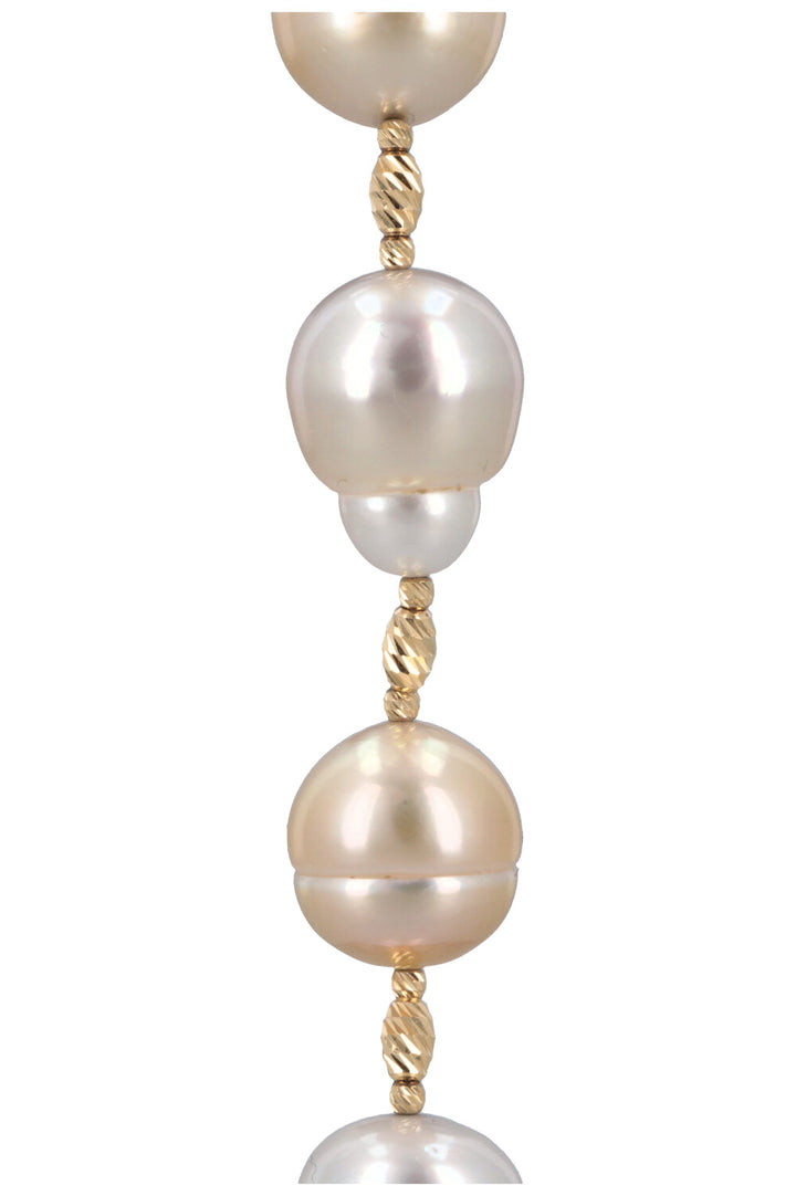 KURZ Pearl Collier 18K Yellow Gold