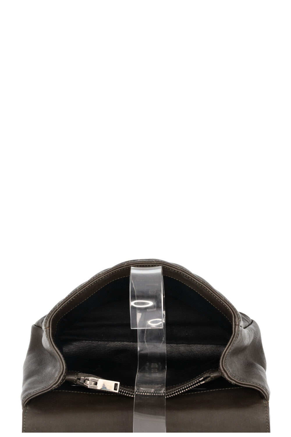 SAINT LAURENT College Crossbody Bag Olive Green