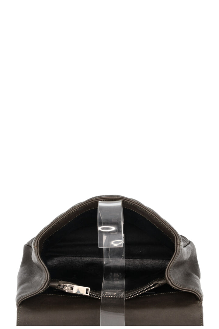 SAINT LAURENT College Crossbody Bag Olive Green