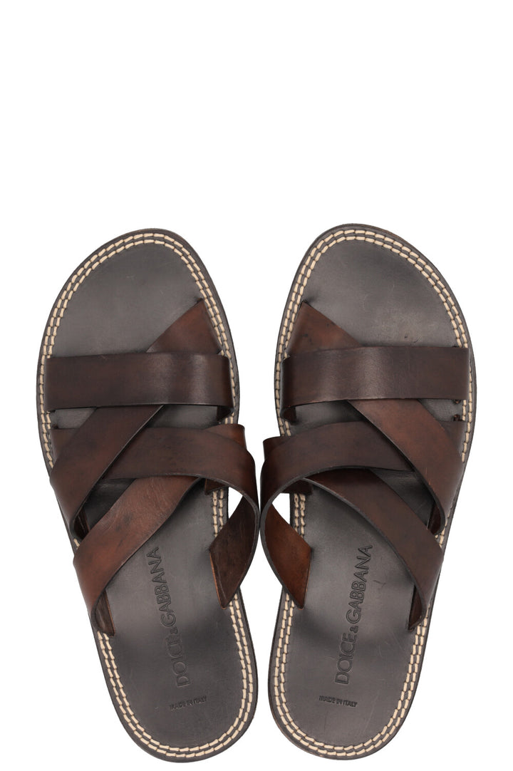 DOLCE&GABBANA Sandals Brown