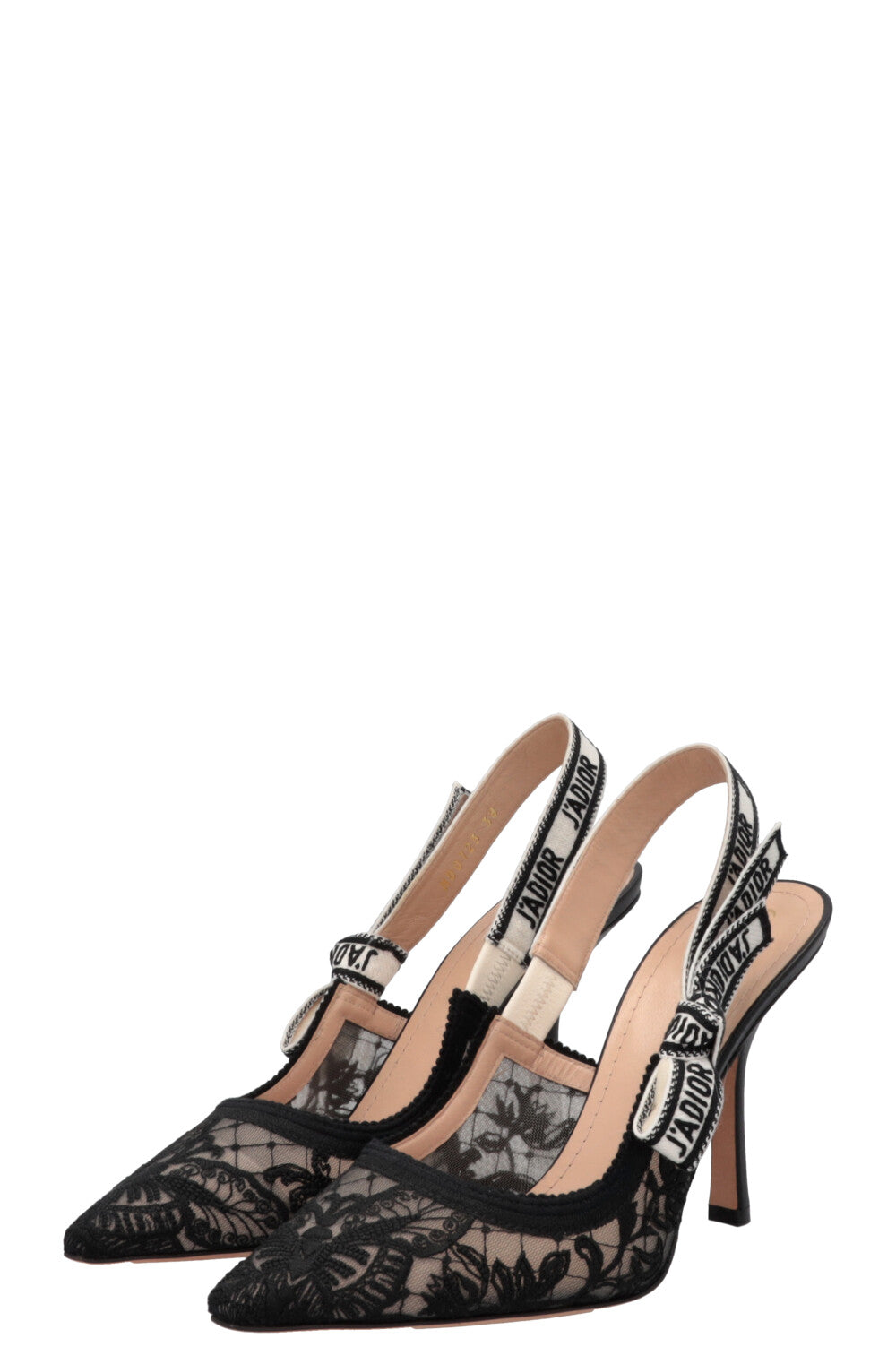 CHRISTIAN DIOR J´Adior Slingback Heels Lace