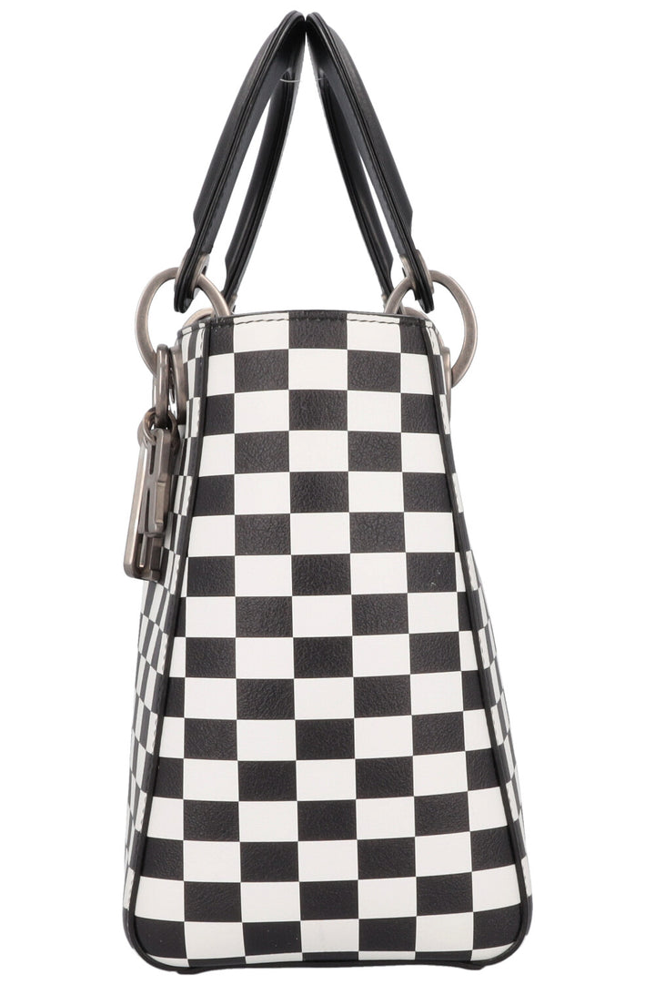 CHRISTIAN DIOR 2018 Medium Lady Dior Leather Check