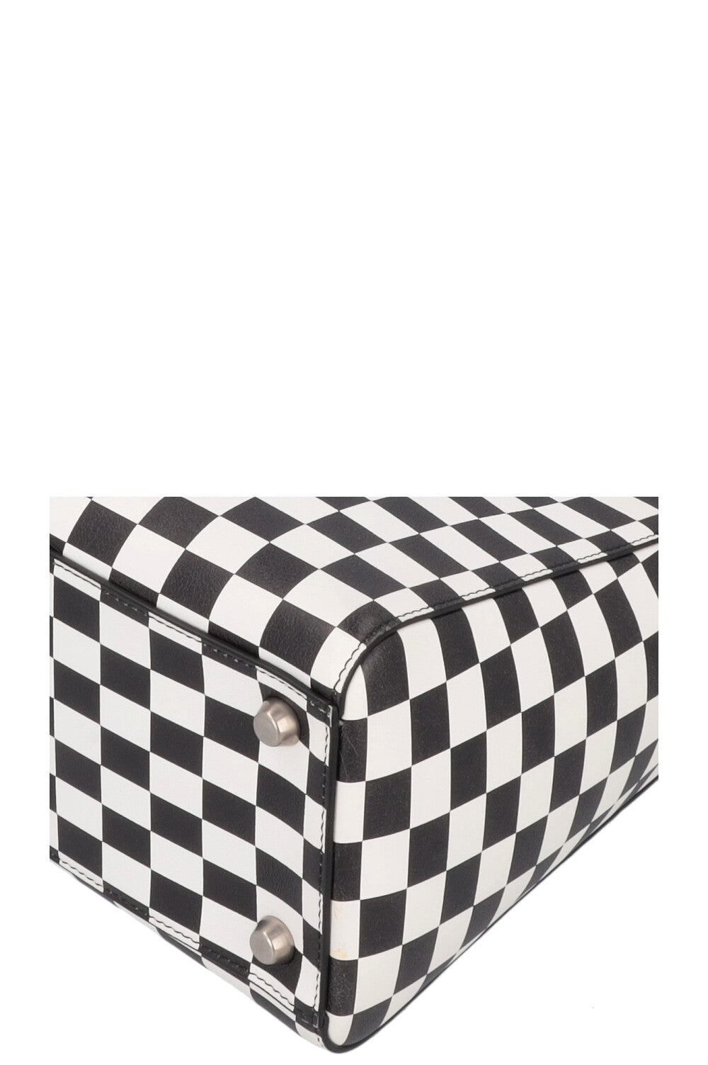 CHRISTIAN DIOR 2018 Medium Lady Dior Leather Check