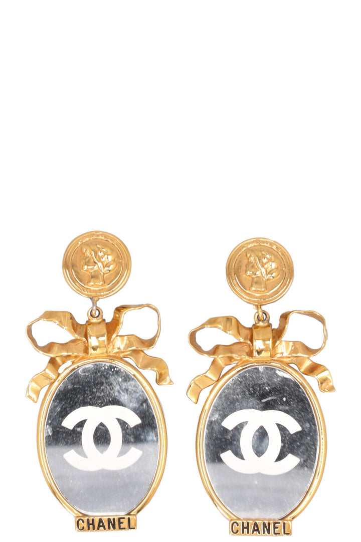 Boucles d'oreilles CHANEL Nœud Miroir