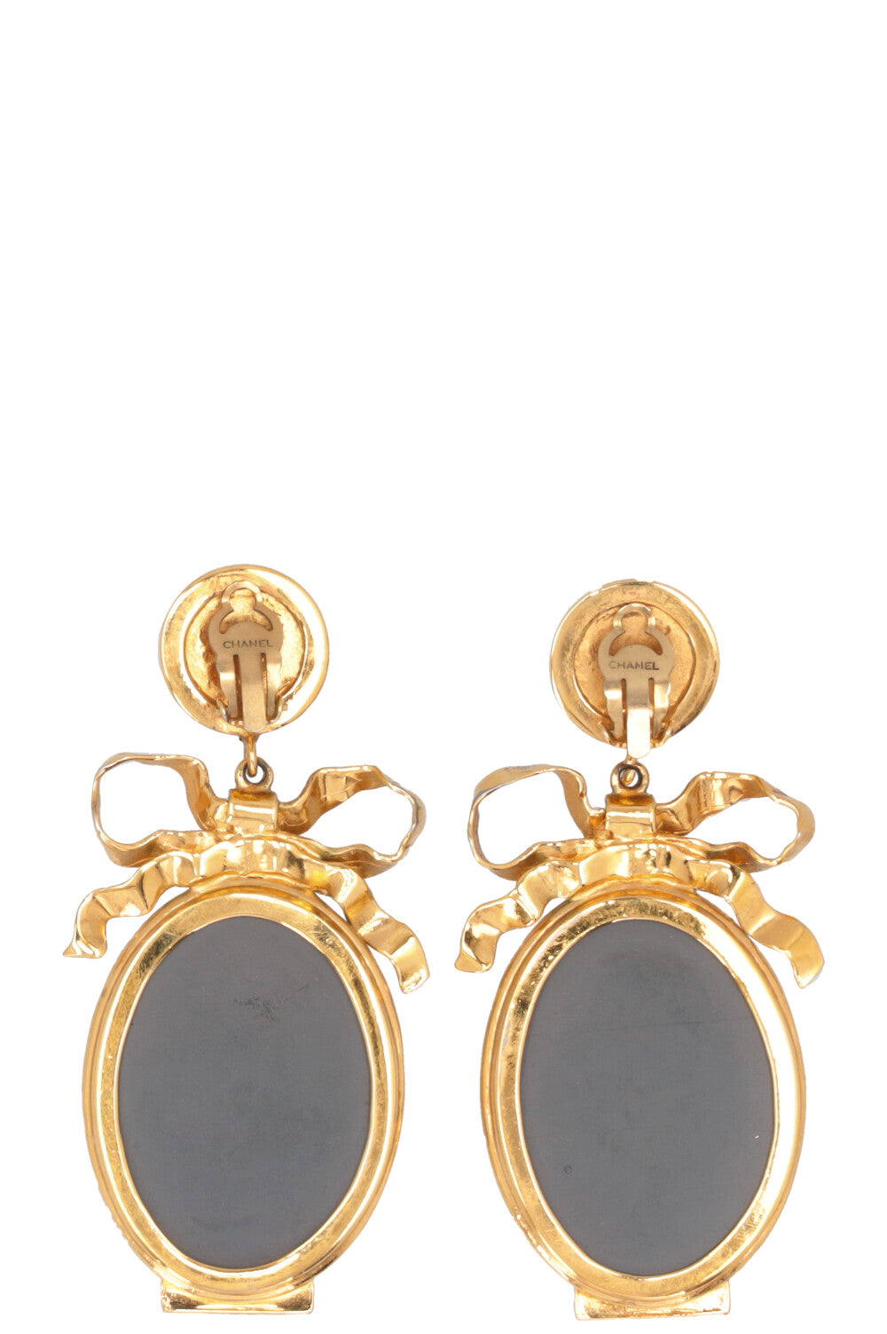 Boucles d'oreilles CHANEL Nœud Miroir