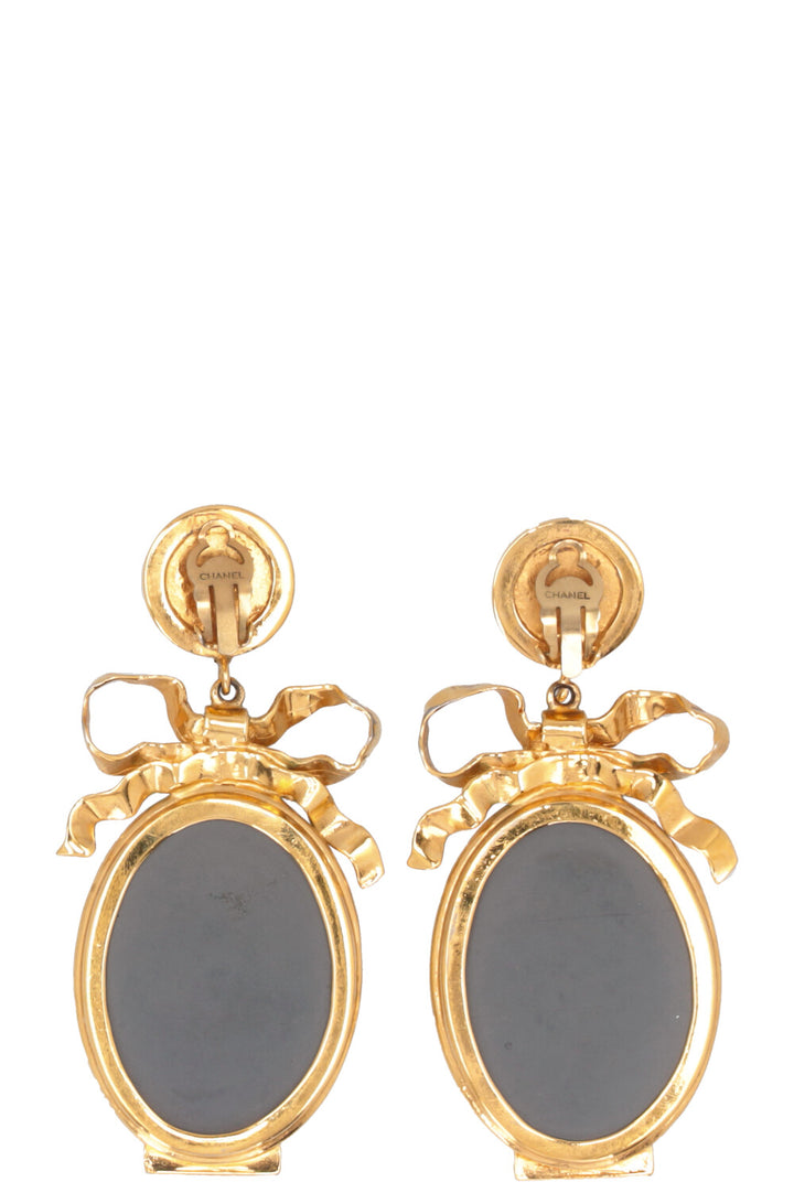 Boucles d'oreilles CHANEL Nœud Miroir