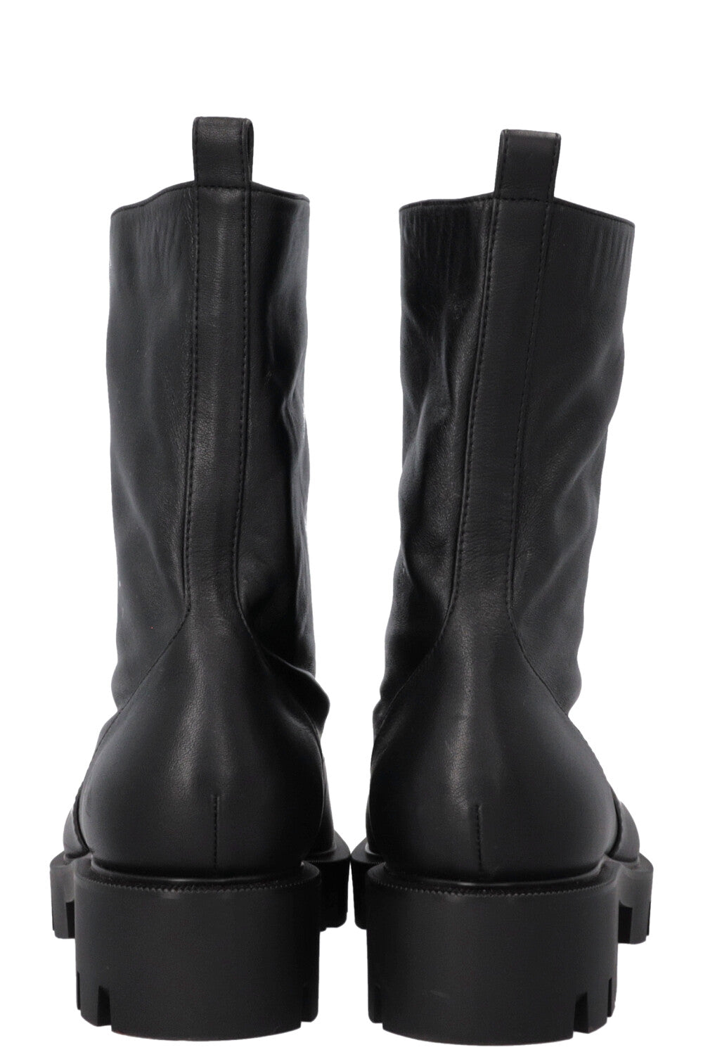 CHRISTIAN LOUBOUTIN Lace Up Boots Black