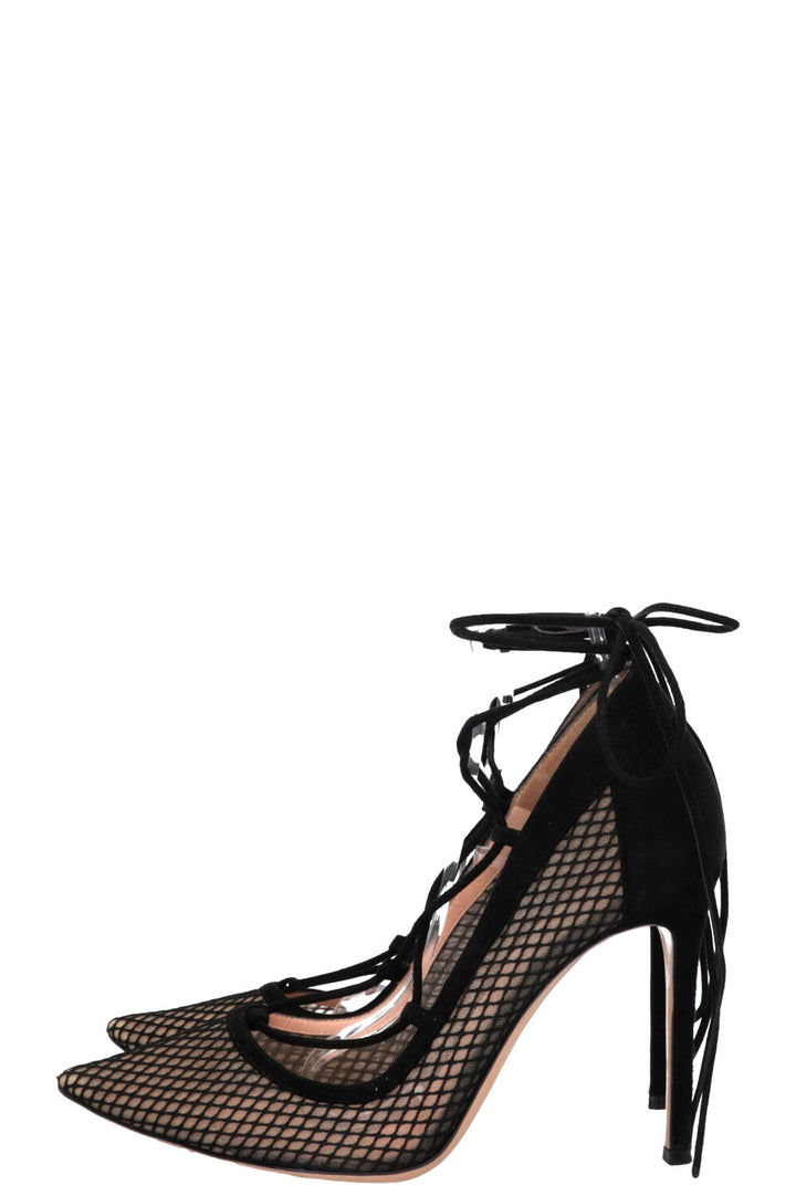 GIANVITO ROSSI Mesh Heels Black