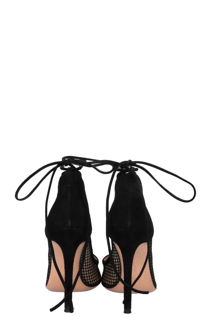 GIANVITO ROSSI Mesh Heels Black