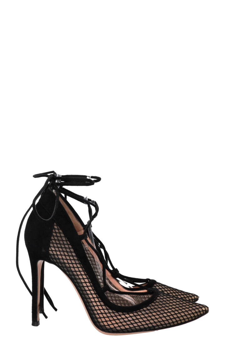 GIANVITO ROSSI Mesh Heels Black