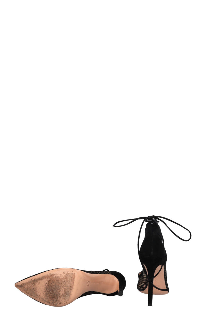 GIANVITO ROSSI Mesh Heels Black