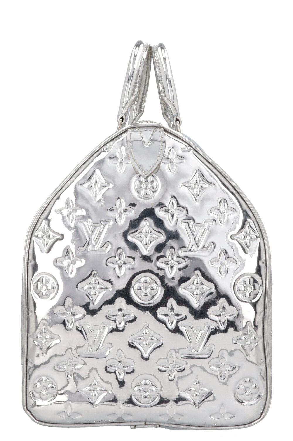 LOUIS VUITTON Speedy 35 Miroir Argent
