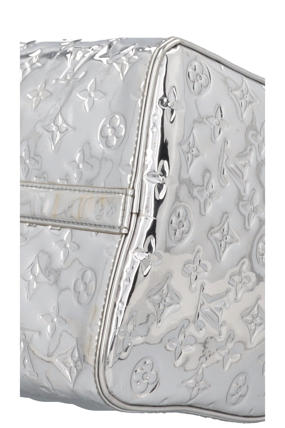 LOUIS VUITTON Speedy 35 Miroir Argent