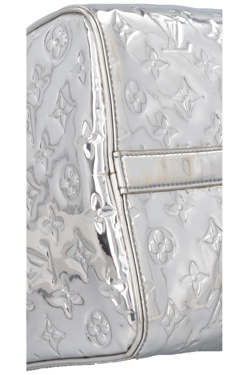 LOUIS VUITTON Speedy 35 Miroir Argent