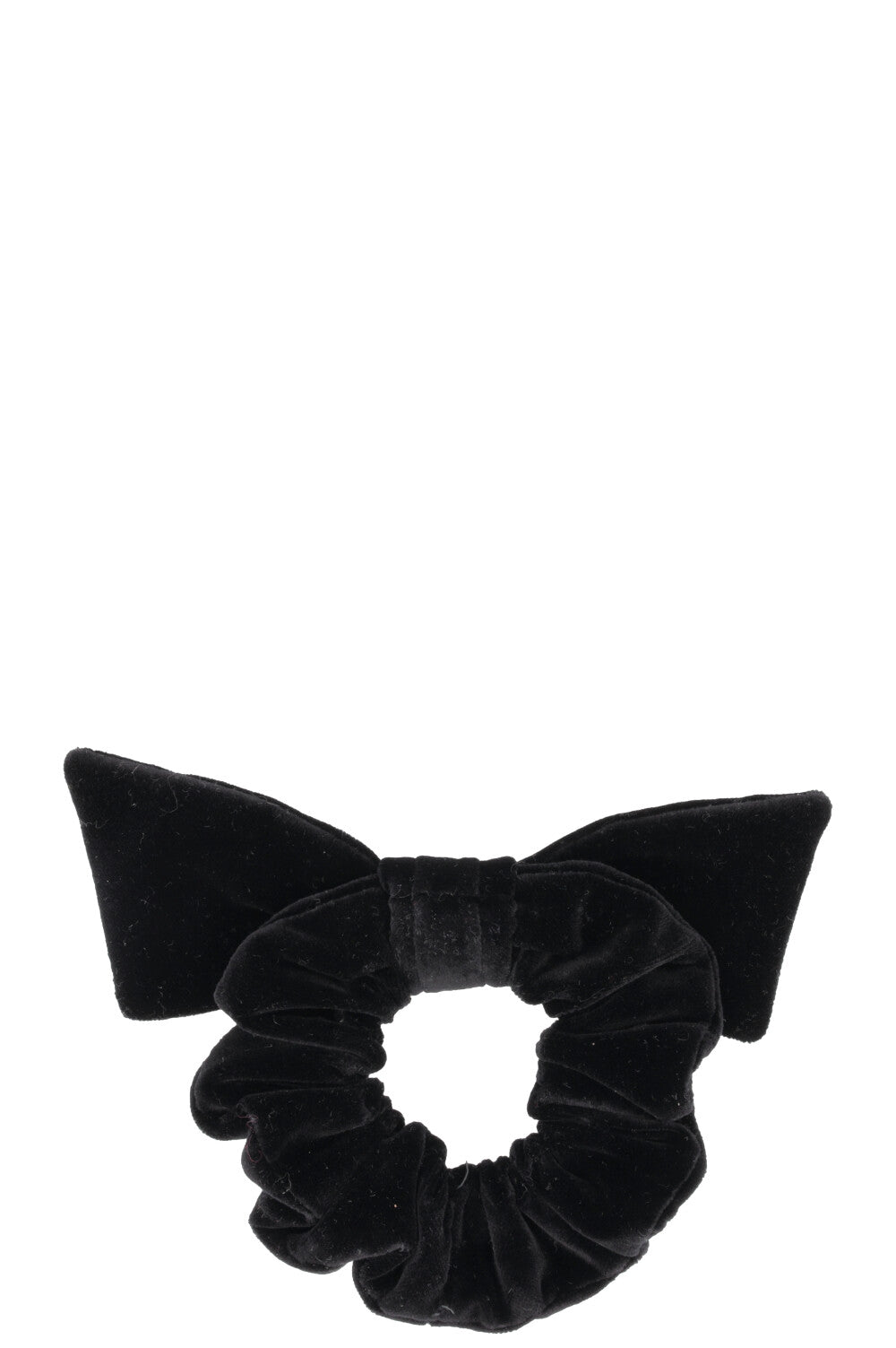 Chouchou nœud MIUMIU en velours noir