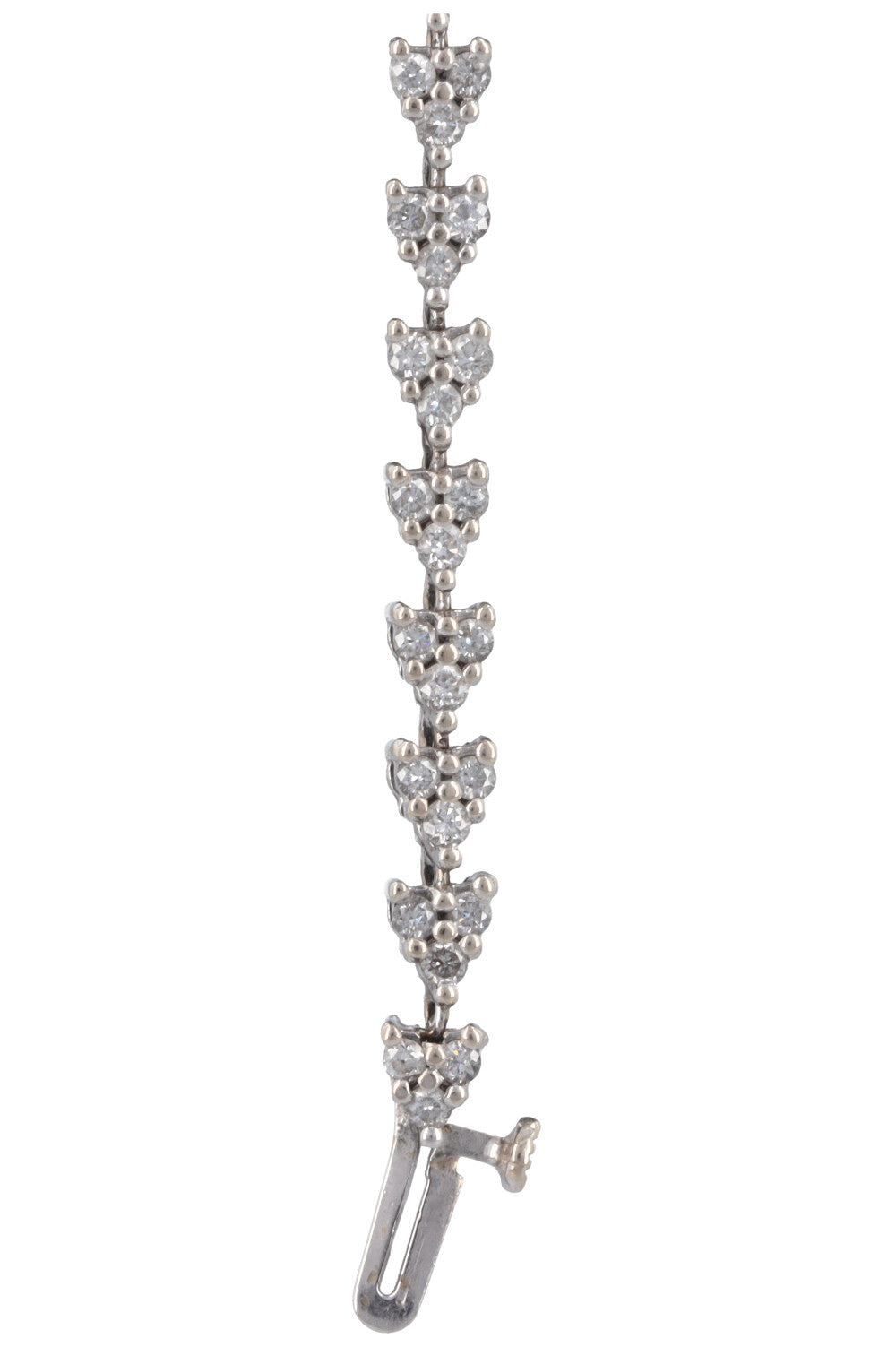 JACQUIE AICHE Lizzie Bracelet Diamond 14k White Gold