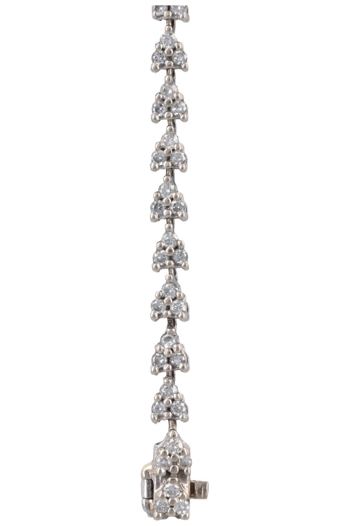 JACQUIE AICHE Lizzie Bracelet Diamond 14k White Gold