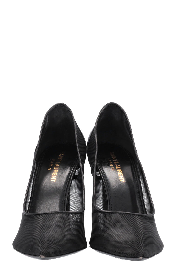 SAINT LAURENT Heels Mesh Black