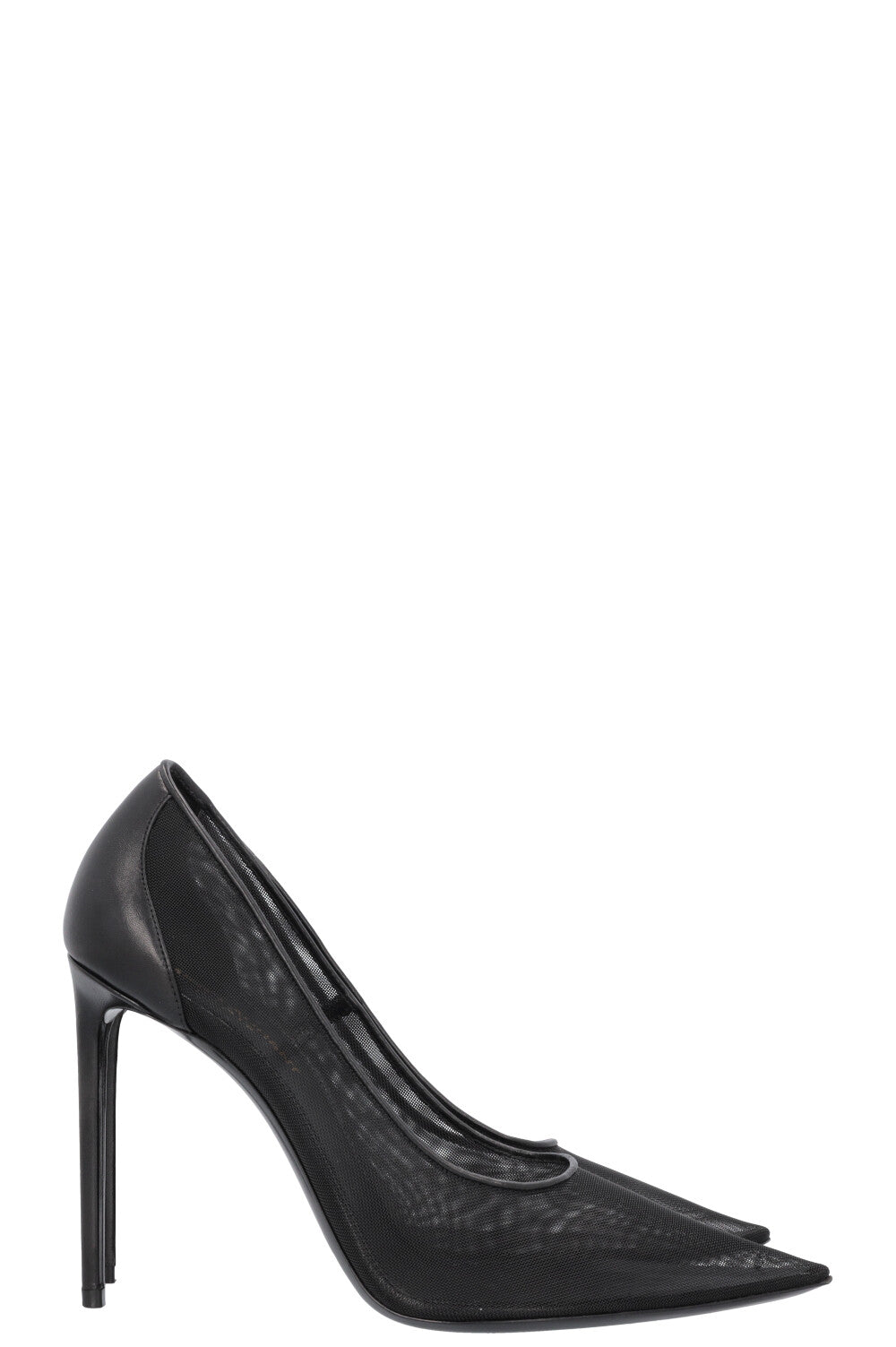 SAINT LAURENT Heels Mesh Black