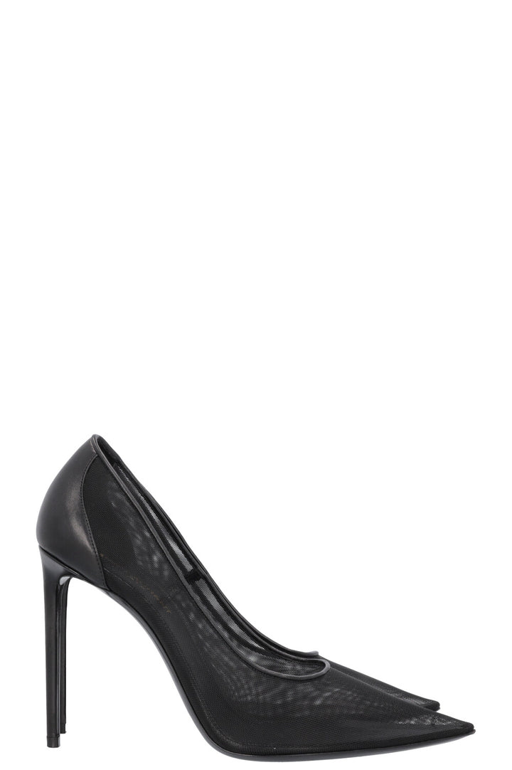 SAINT LAURENT Heels Mesh Black