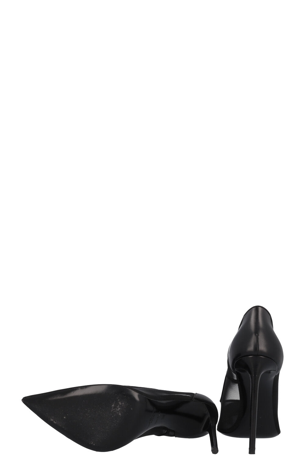 SAINT LAURENT Heels Mesh Black
