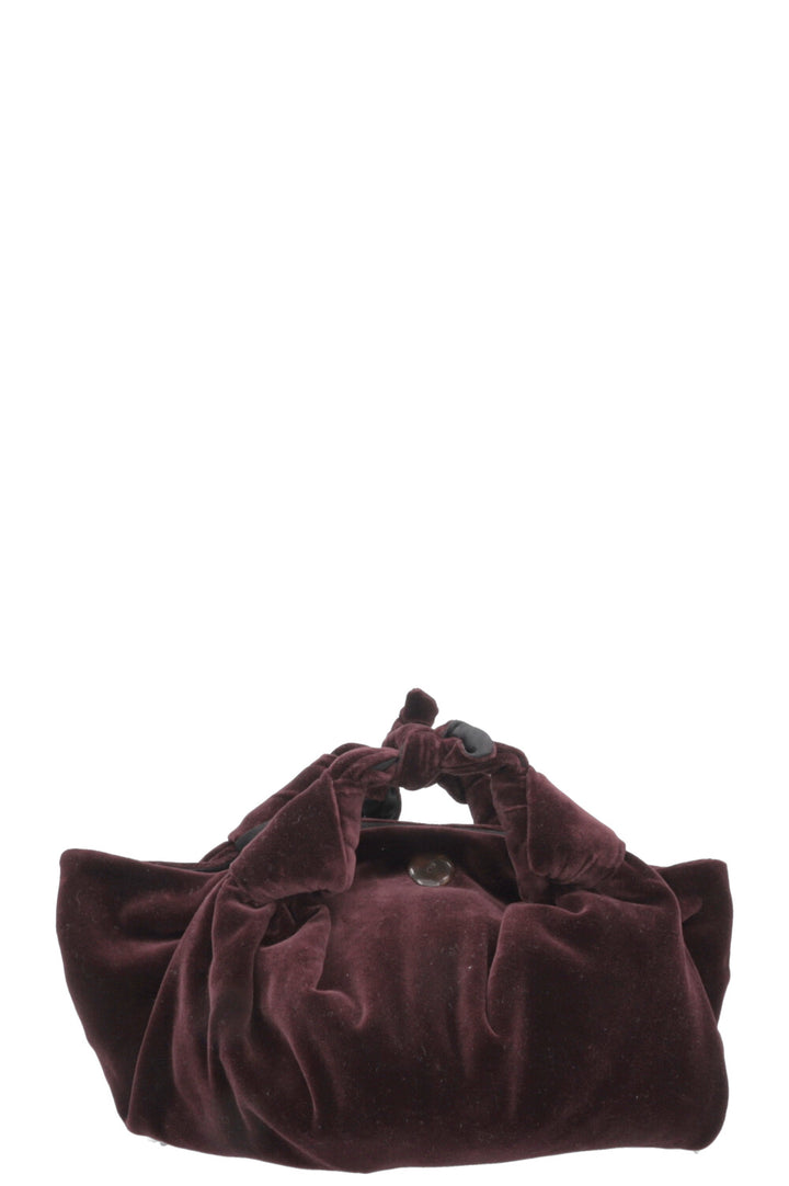 THE ROW Ascot Velvet Bordeaux