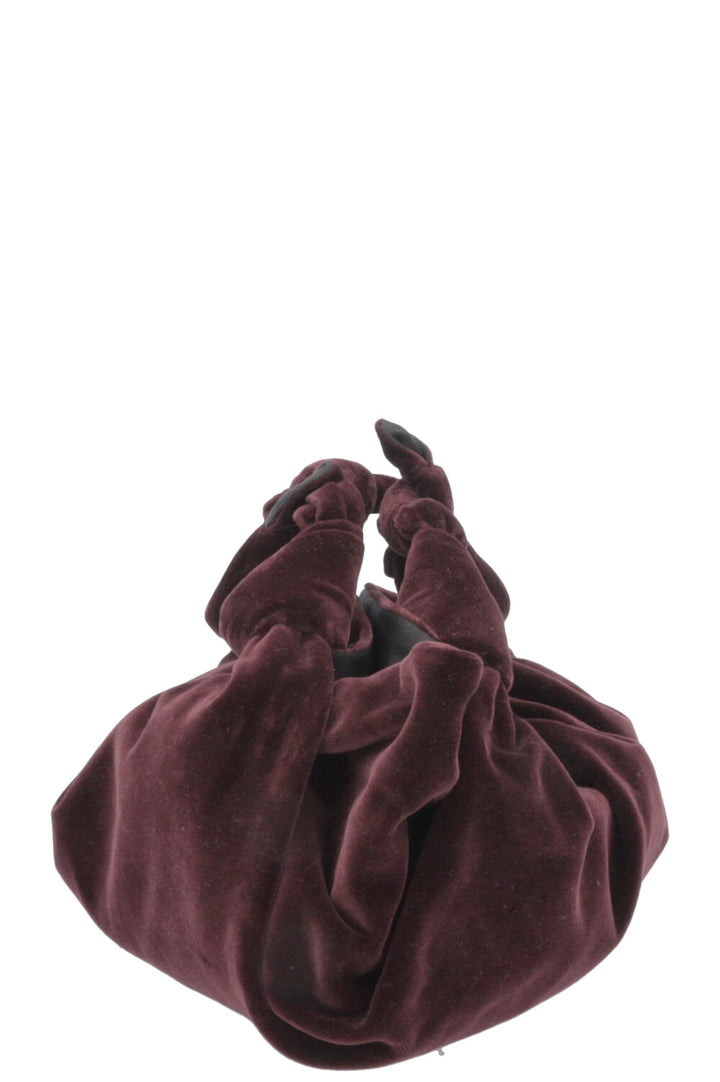 THE ROW Ascot Velvet Bordeaux