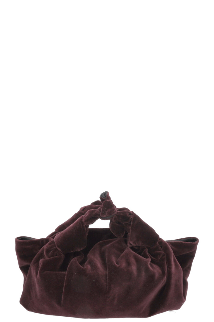 THE ROW Ascot Velvet Bordeaux