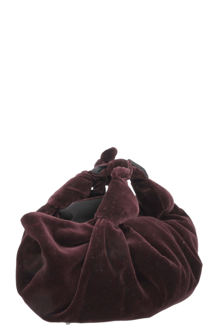 THE ROW Ascot Velvet Bordeaux